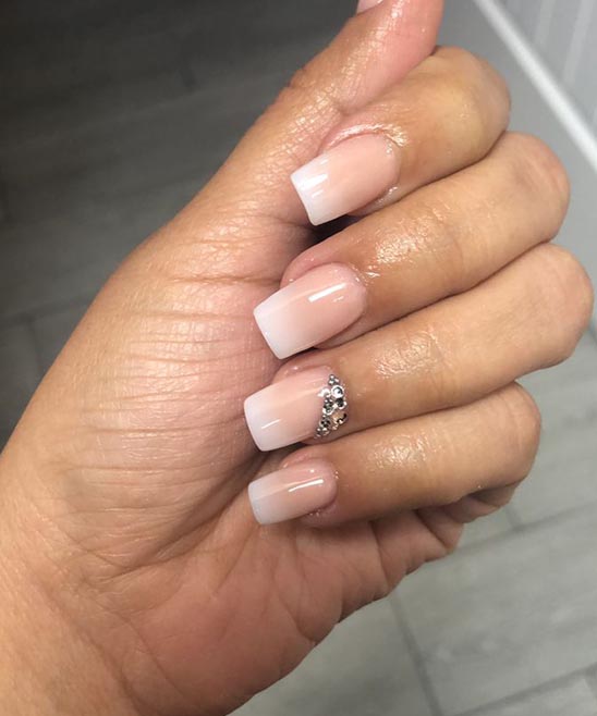 SIMPLE BLUE NAIL DESIGNS