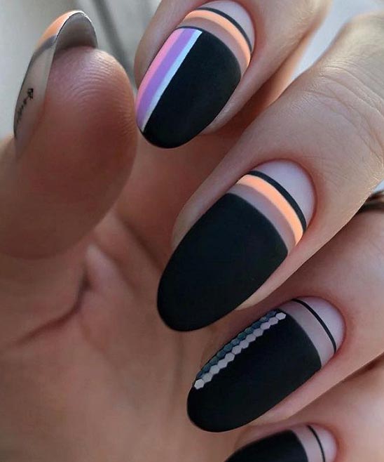 SIMPLE BLUE NAIL DESIGNS