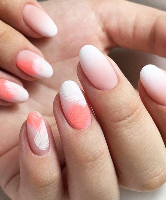 SIMPLE BRIGHT SUMMER NAILS