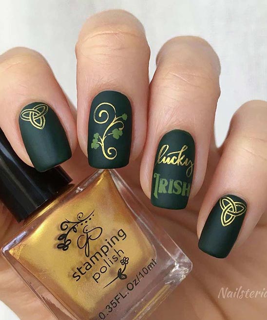 SIMPLE BROWN NAIL DESIGNS