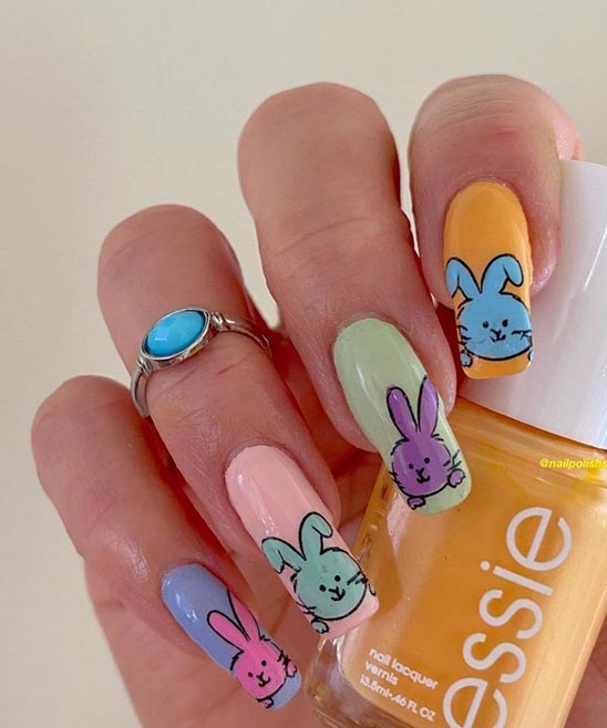 SIMPLE BROWN NAIL DESIGNS