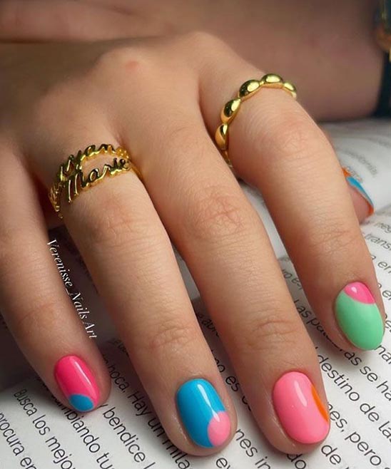 SIMPLE BROWN NAIL DESIGNS