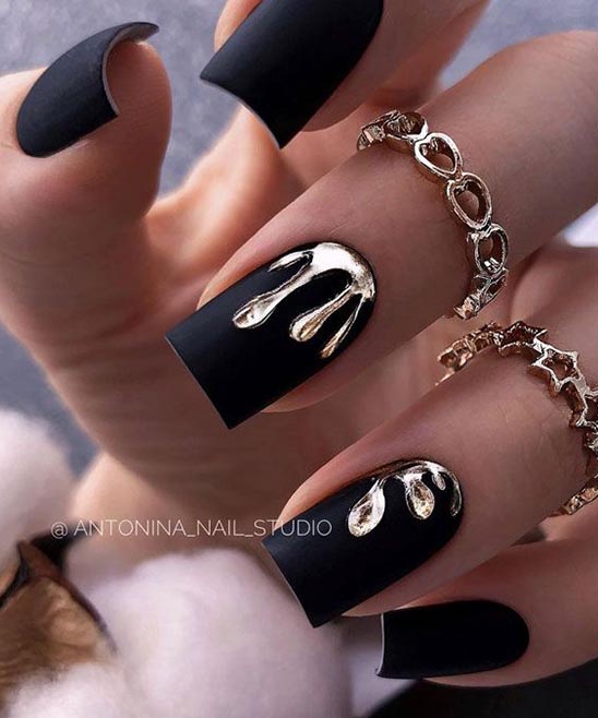 SIMPLE BROWN NAIL DESIGNS