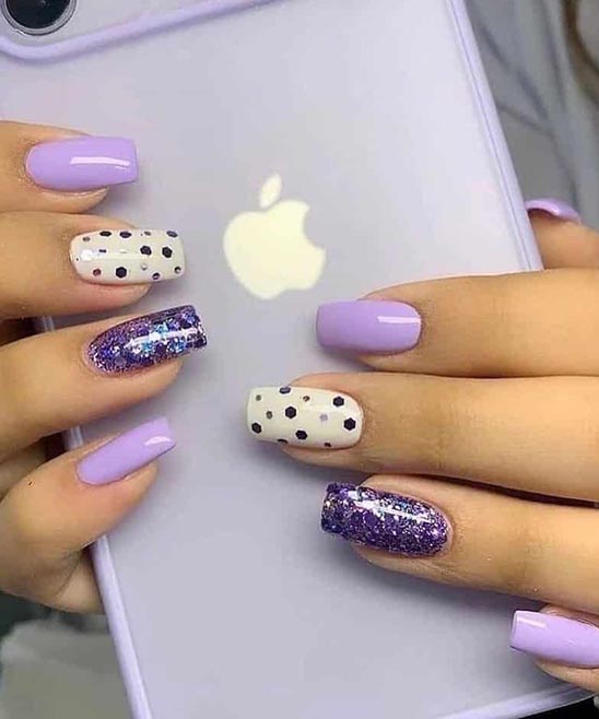 SIMPLE BUT CUTE FALL NAILS