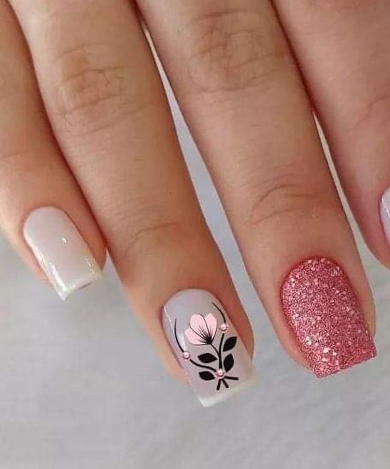 SIMPLE BUT CUTE NAILS