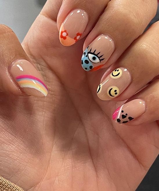 SIMPLE BUTTERFLY NAIL ART DESIGNS