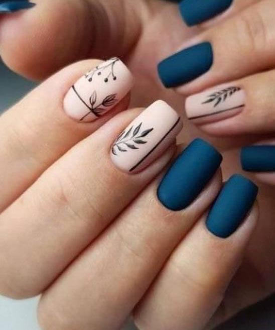 SIMPLE CLASSY BLACK NAIL DESIGNS