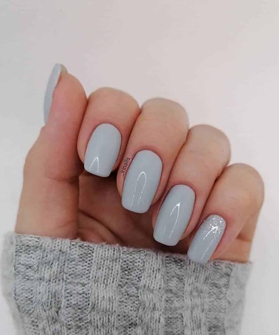 SIMPLE COFFIN FALL NAIL DESIGNS