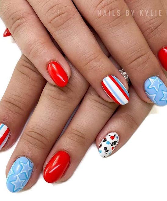 SIMPLE COFFIN NAIL DESIGNS