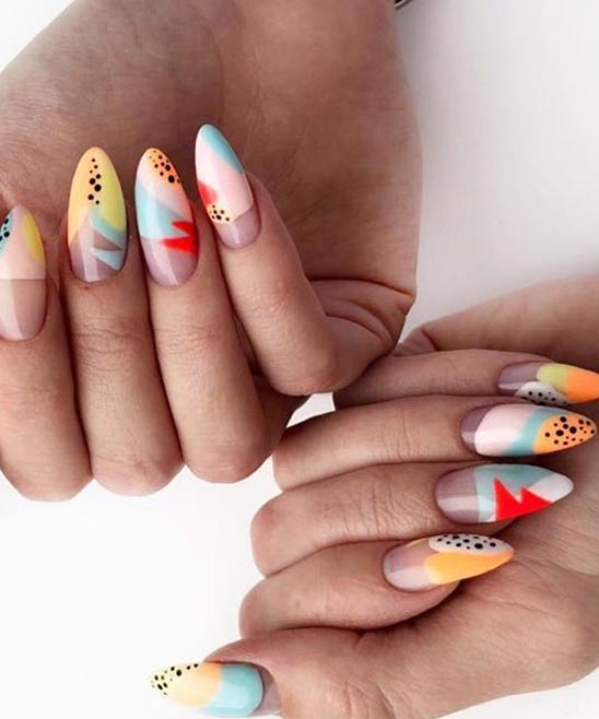 SIMPLE COFFIN NAIL DESIGNS SHORT