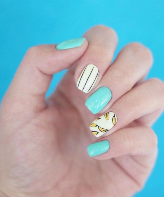SIMPLE CUTE NAIL DESIGNS