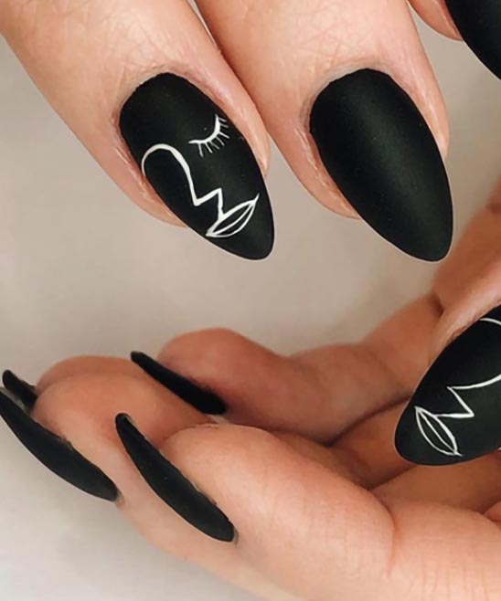 SIMPLE DESIGN FOR NAIL ART