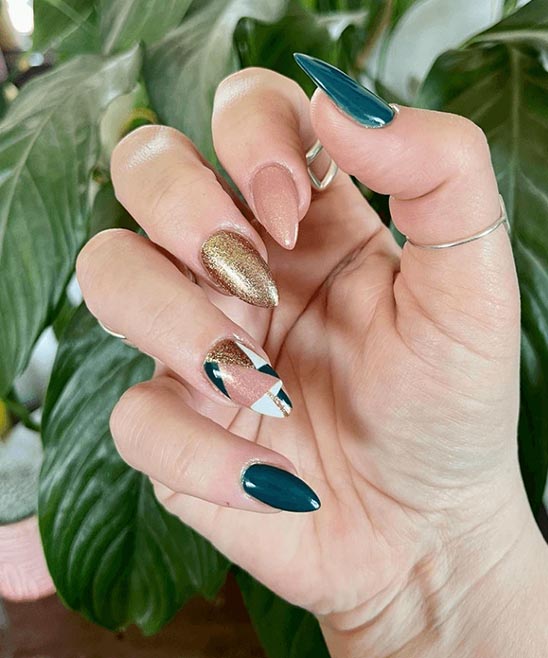 SIMPLE DESIGN FOR NAIL ART