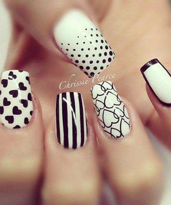 SIMPLE DESIGN FOR SHORT NAILS