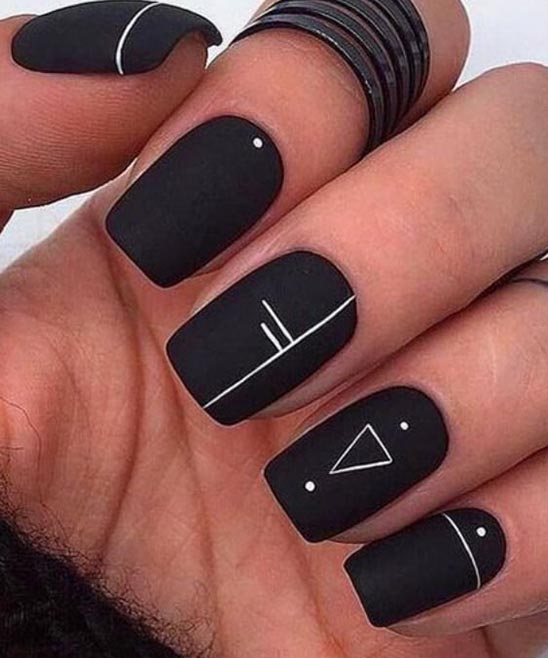 SIMPLE DESIGN FOR SHORT NAILS