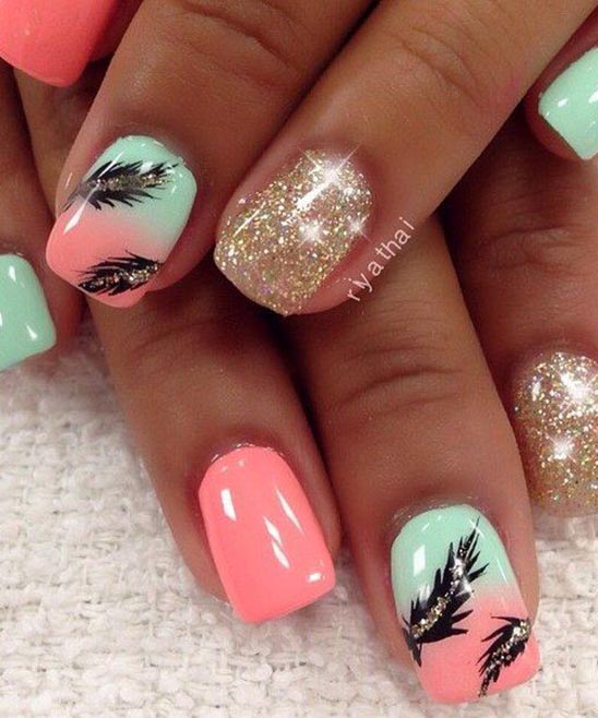 SIMPLE DIAMOND NAIL DESIGN