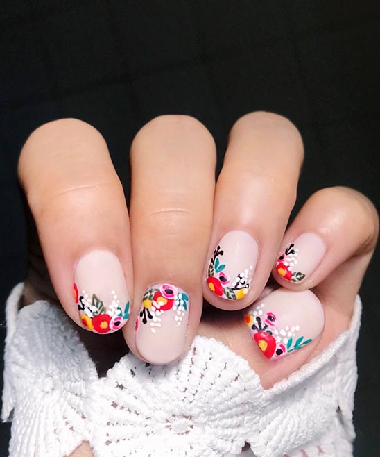 SIMPLE DIAMOND NAIL DESIGNS