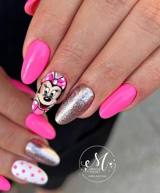 SIMPLE DISNEY GEL NAILS