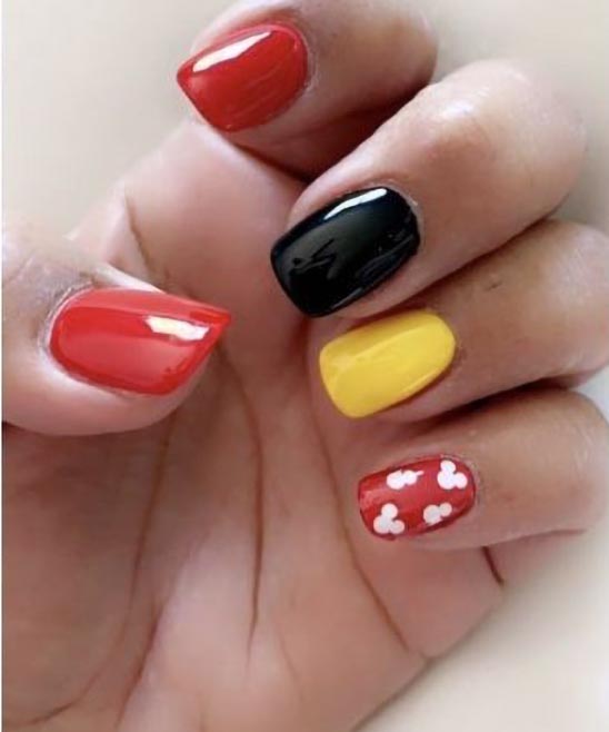 SIMPLE DISNEY NAIL DESIGNS