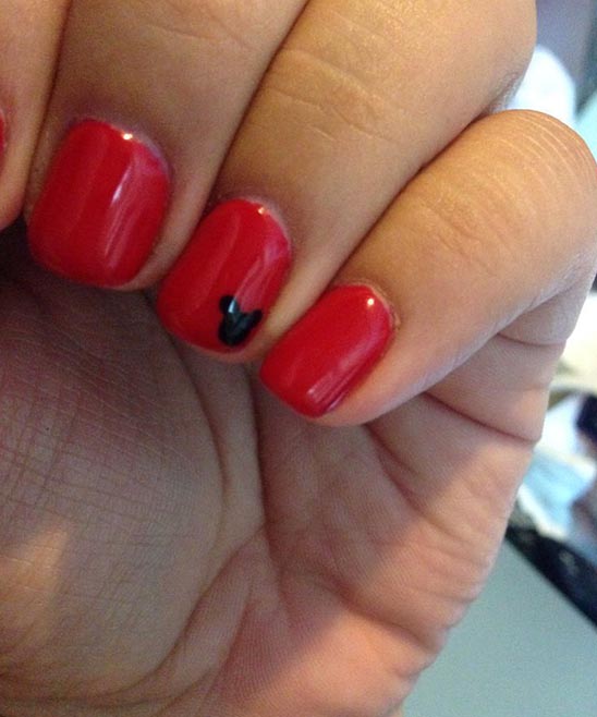 SIMPLE DISNEY NAIL IDEAS