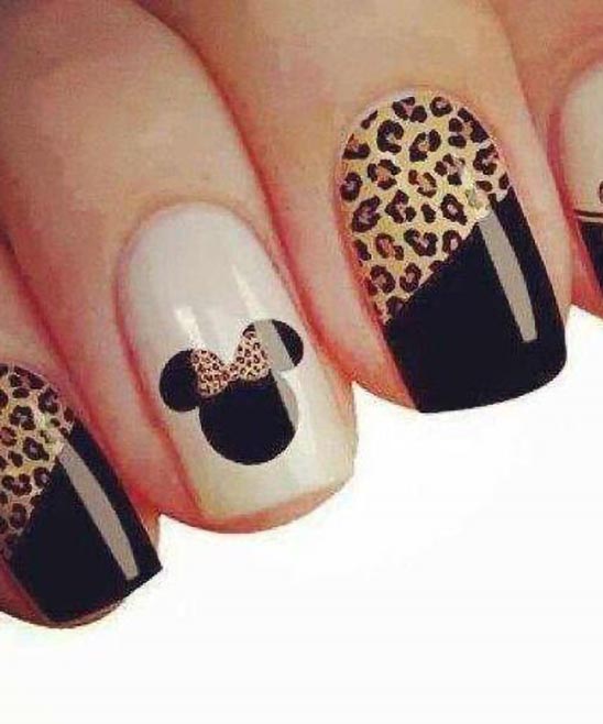 SIMPLE DISNEY THEMED NAILS