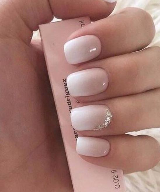 SIMPLE DIY WEDDING NAILS