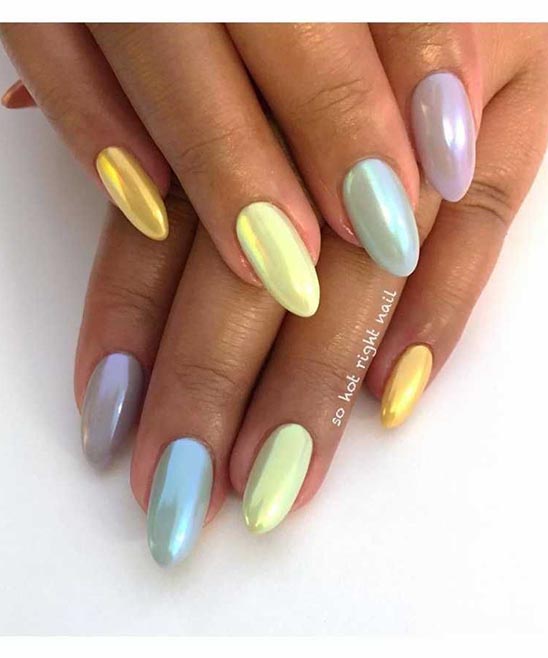SIMPLE EASTER NAIL ART