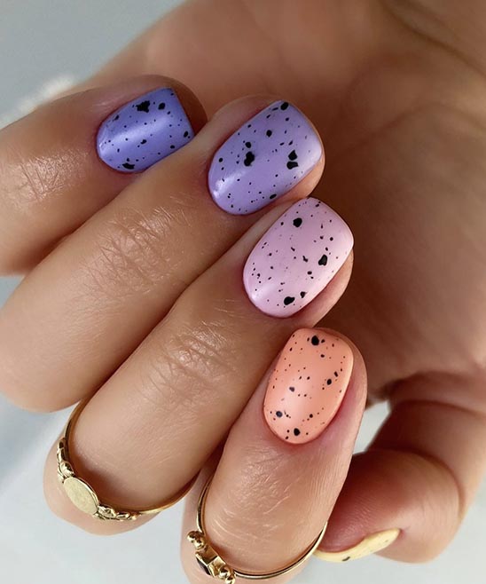 SIMPLE EASTER NAIL DESIGN