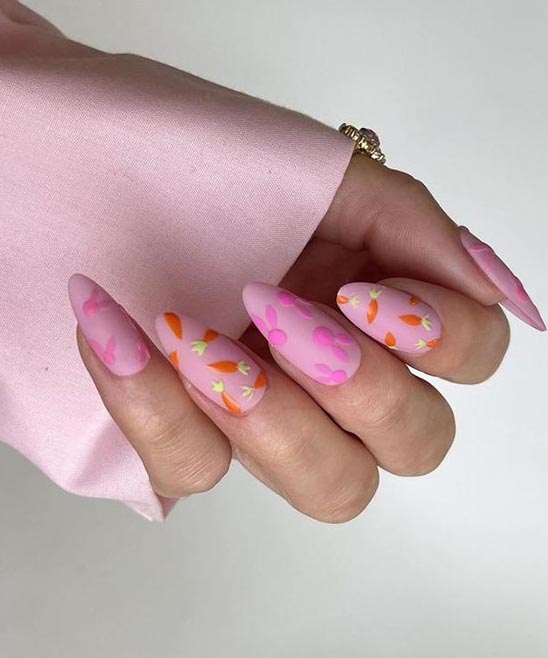 SIMPLE EVIL EYE NAIL DESIGN