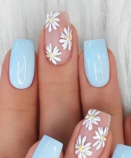 SIMPLE FALL LEAF NAIL DESIGNS