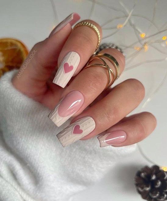 SIMPLE FALL NAIL DESIGN