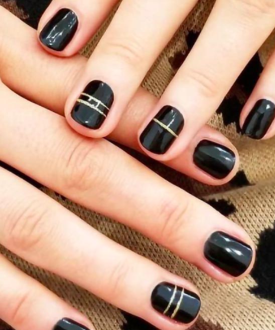 SIMPLE FALL NAIL DESIGNS