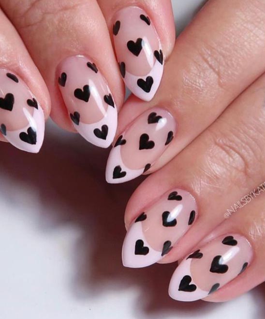 SIMPLE HALLOWEEN DESIGN NAILS