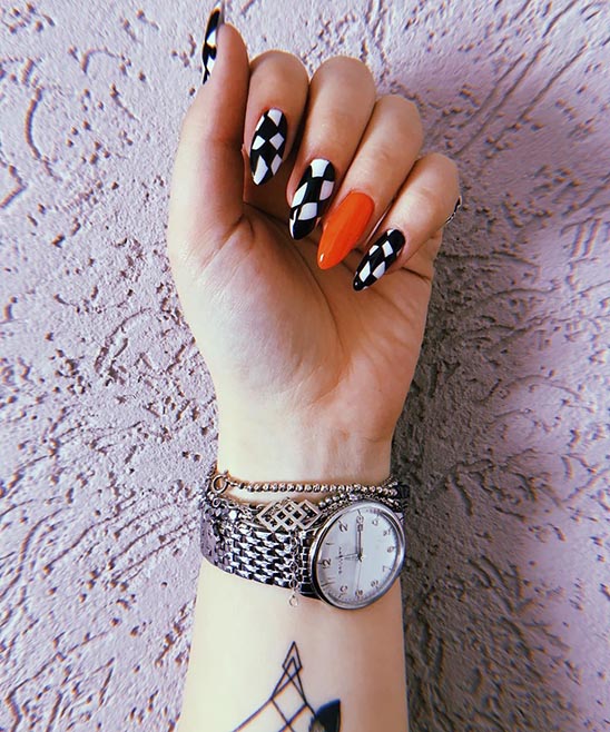 SIMPLE HALLOWEEN NAIL DESIGNS