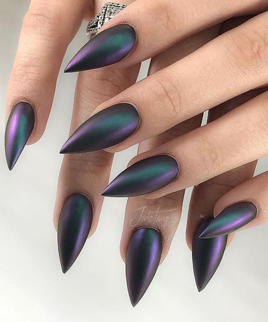 SIMPLE HALLOWEEN NAIL DESIGNS