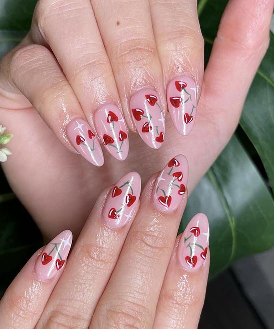 SIMPLE HALLOWEEN THEMED NAILS