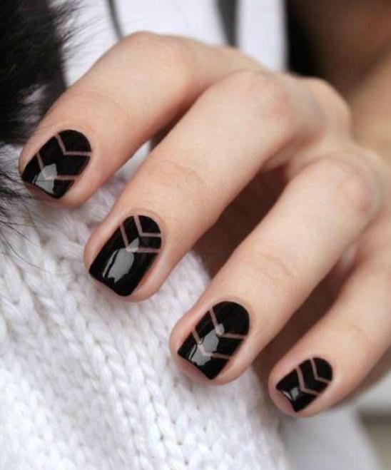 SIMPLE HEART NAIL DESIGNS