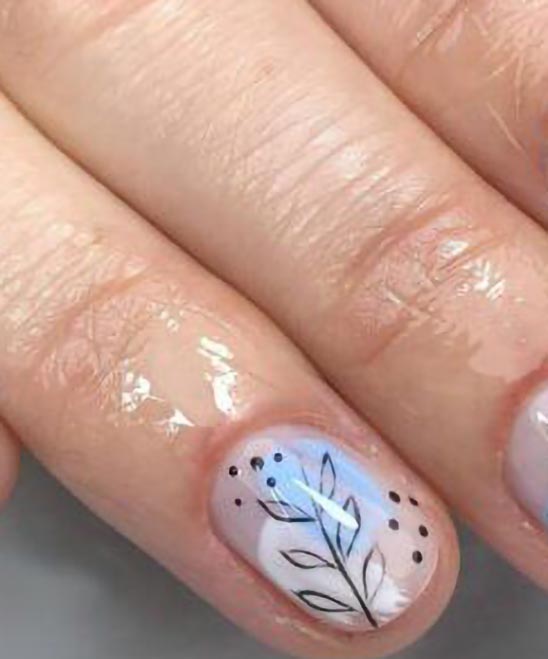 SIMPLE NAIL ART DESIGNS BLACK AND WHITE