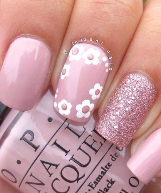 SIMPLE NAIL ART DESIGNS FLOWER