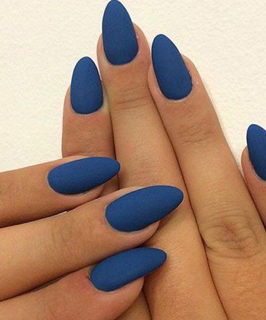 SIMPLE NAIL DESIGN COFFIN