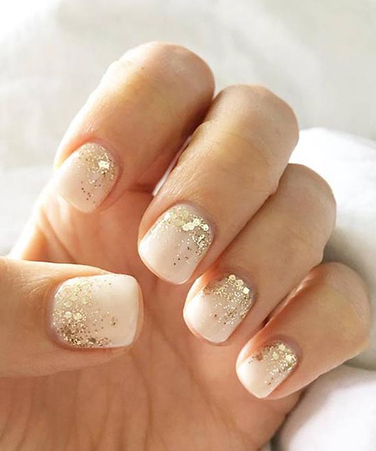 SIMPLE NAIL DESIGN FOR WEDDING