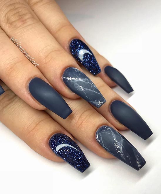 Turquoise &&black nails | Ery V.'s (Kingbwifey) Photo | Beautylish