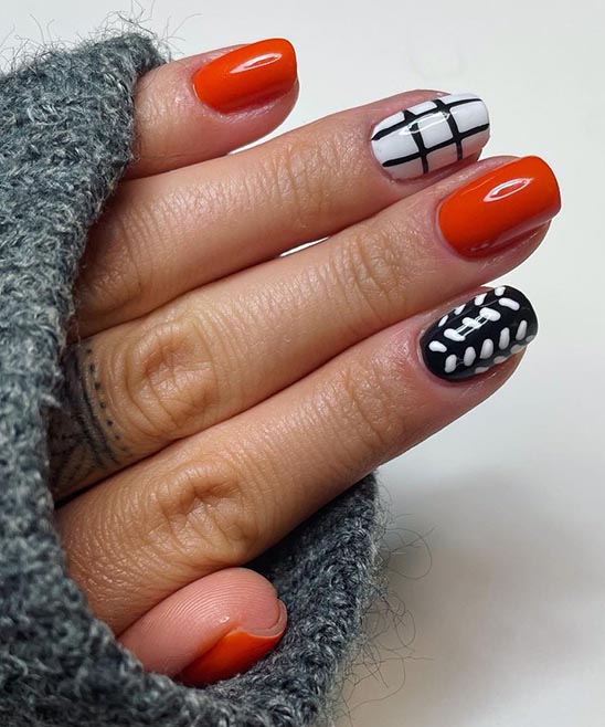 SIMPLE NAIL DESIGNS FALL