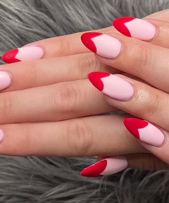 SIMPLE NAIL DESIGNS FOR VALENTINES DAY