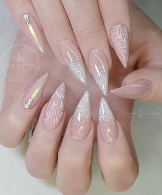 SIMPLE NAIL LINE DESIGNS