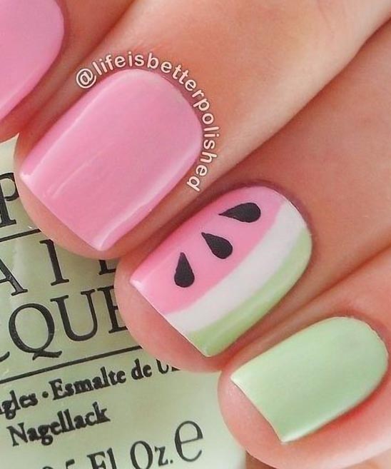 SIMPLE NAILS FOR SUMMER