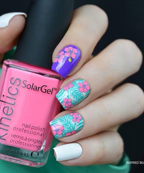 SIMPLE PINK NAIL DESIGNS