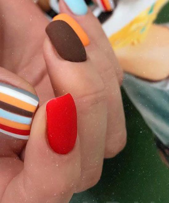 SIMPLE PINK VALENTINES DAY NAILS