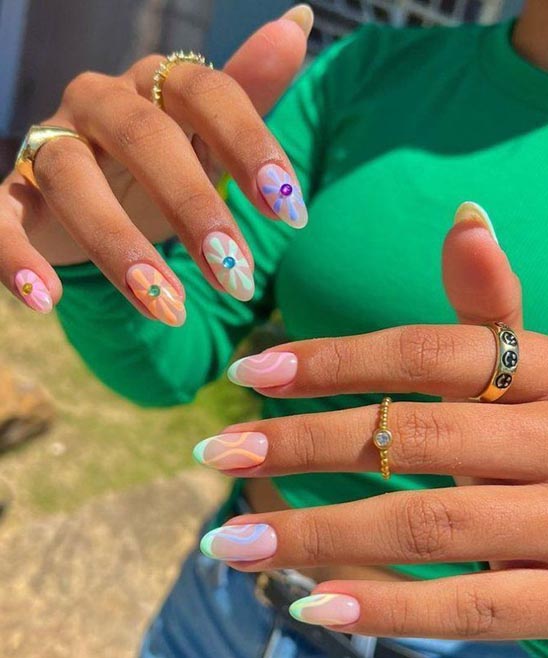 SIMPLE PRETTY NAIL DESIGNS
