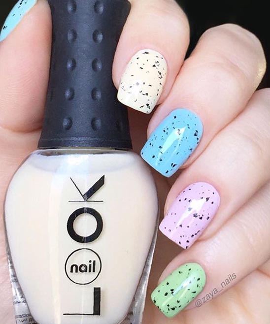 SIMPLE PURPLE NAIL DESIGNS